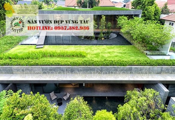 Thiết Kế Vườn Trên Mái