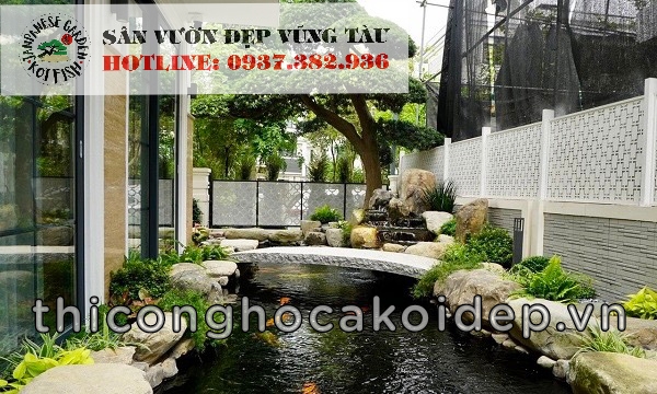Hồ cá Koi