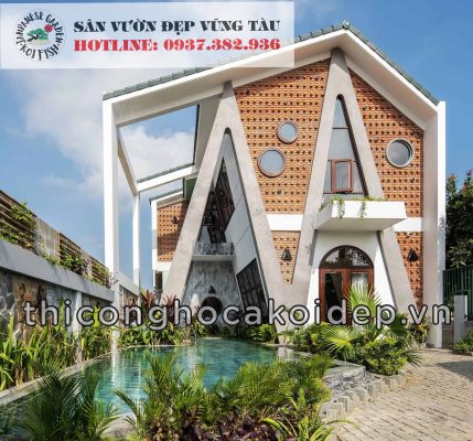 thiết kế sân vườn