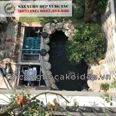 Thiết kế hồ cá Koi ngoài trời